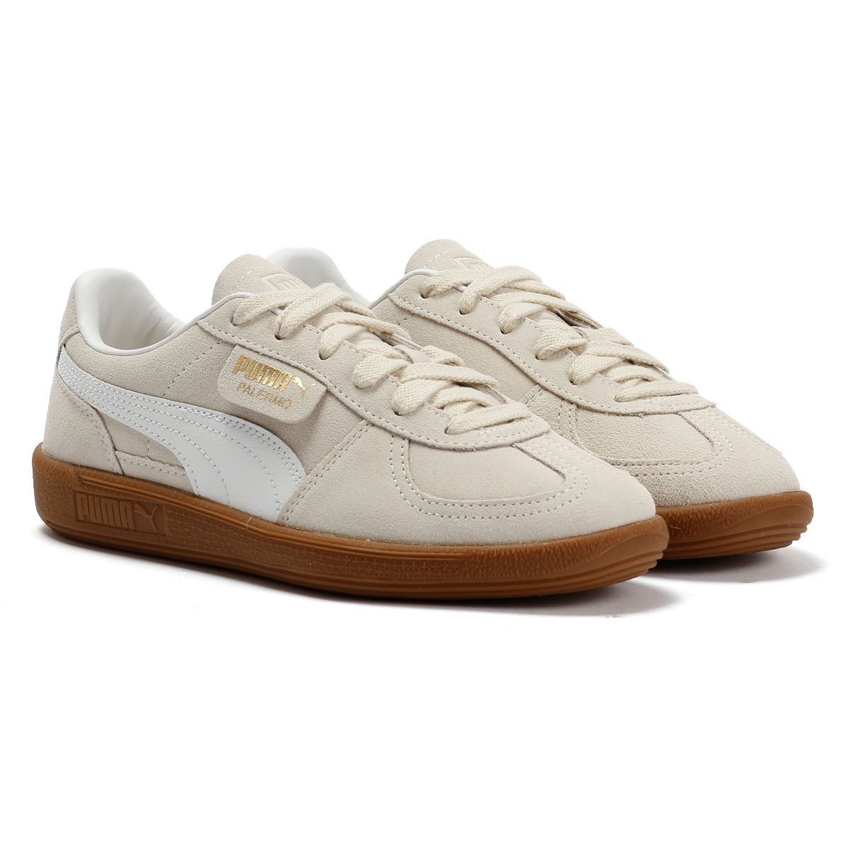 Puma Palermo Suede Women's Beige Sneakers