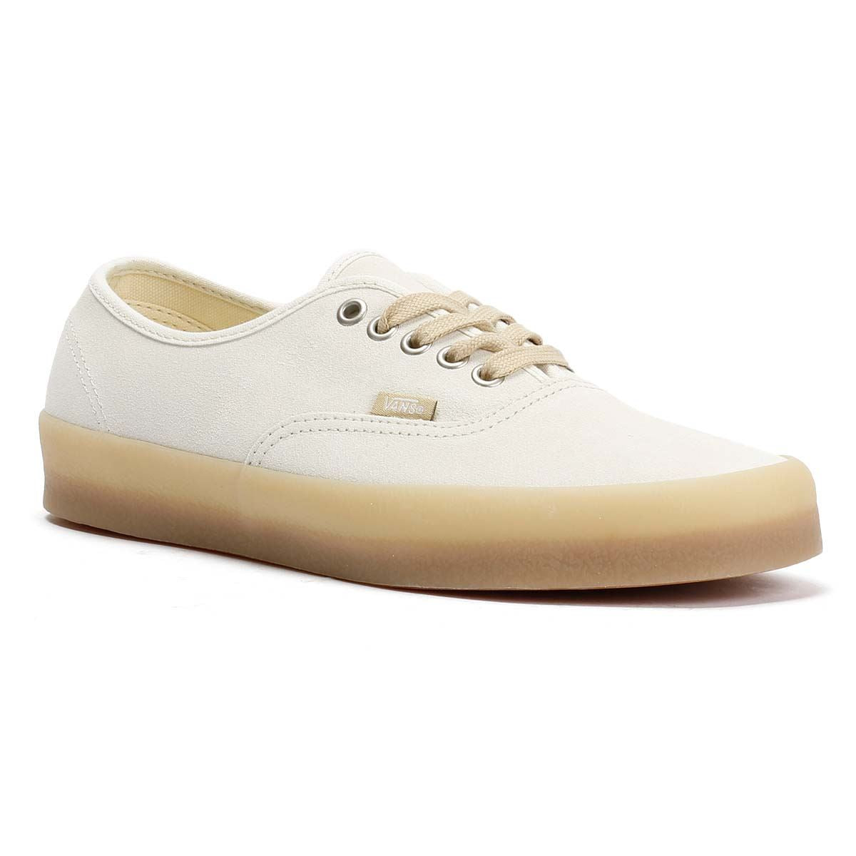 Vans Authentic Crepe Leather Men's Marshmallow Sneakers