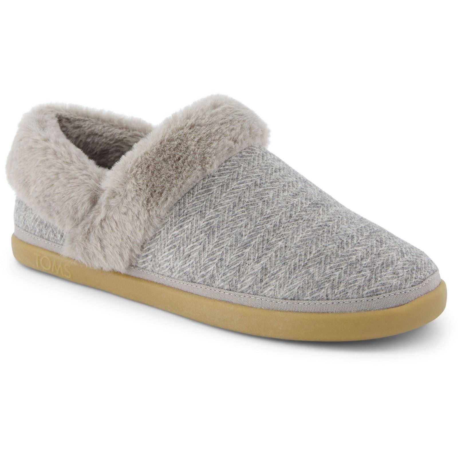 TOMS Oslo Synthetic Women's Grey Slippers