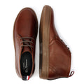 Ben Sherman Parka Leather Men's Brown Boots