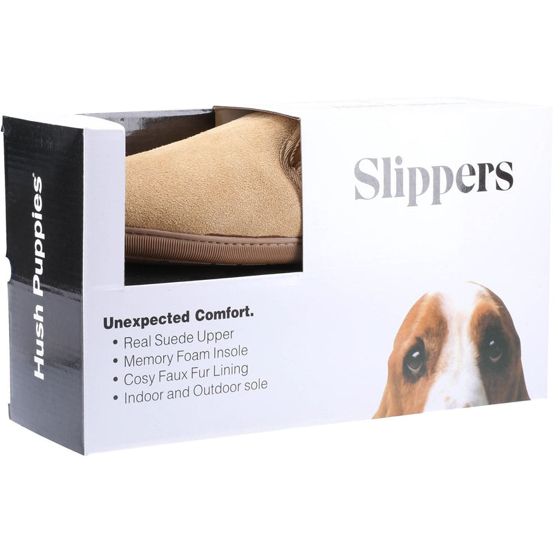 Hush Puppies Arnold Suede Men's Tan Slippers