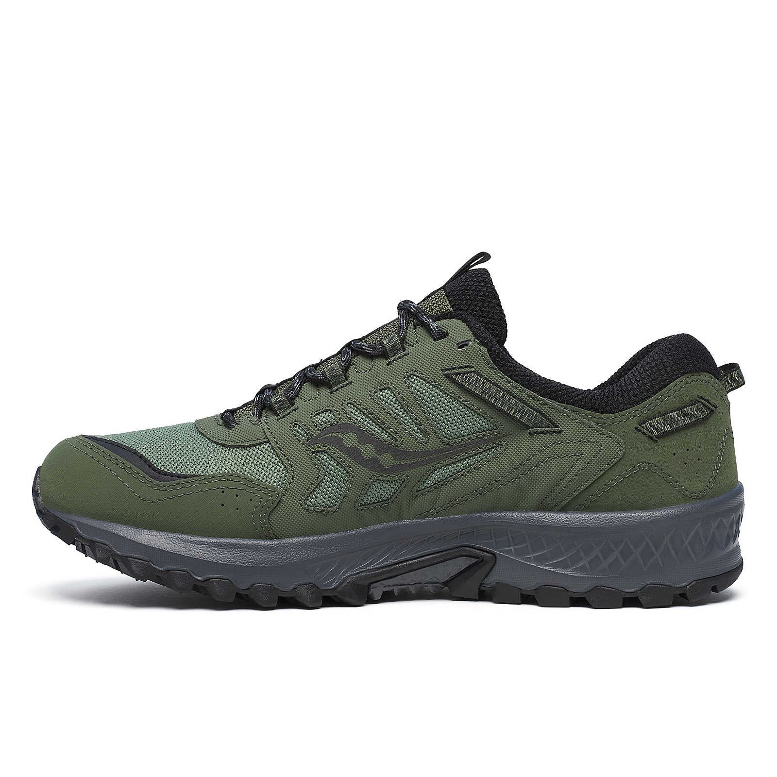 Saucony Grid Peak Olive Sneakers