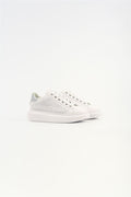 Karl Lagerfeld Kapri Konstellation Leather Women's White/Silver Sneakers