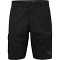 Hard Yakka Raptor Active Cotton Men's Black Knee-Length Shorts