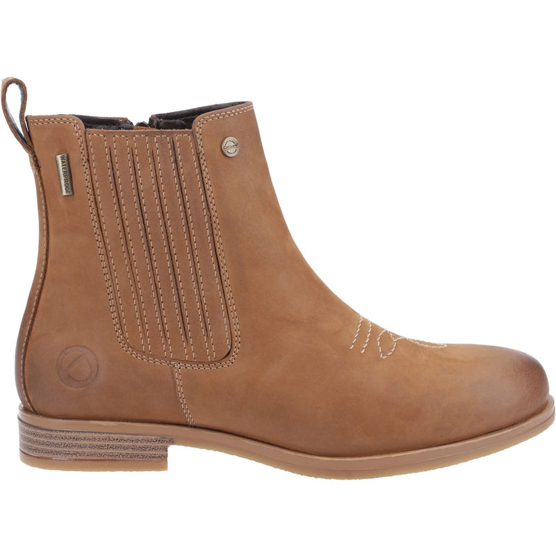 Cotswold Didbrook Leather Women's Tan Boots