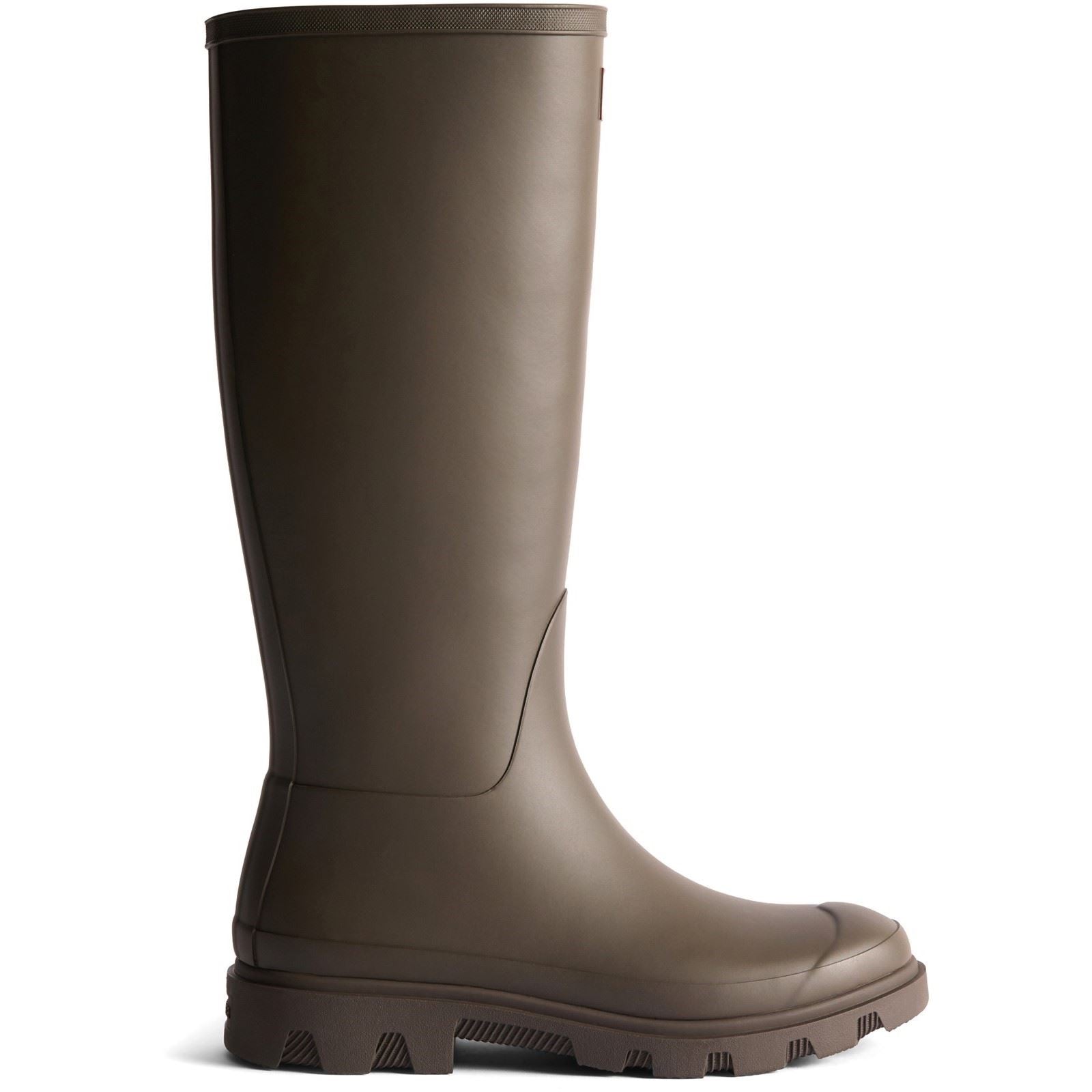 Hunter Downpour Tall Boot Rubber Men's Chocolate Brown Wellington Boots