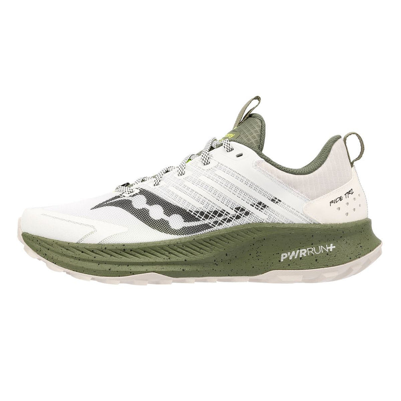 Saucony Ride TR2 Men's White/Olivine Sneakers