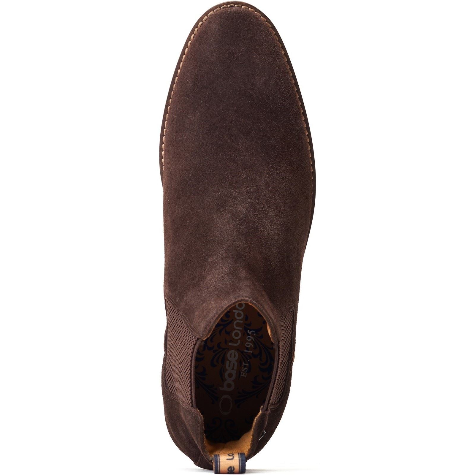 Base London Virgil Leather Men's Burnt Brown Boots