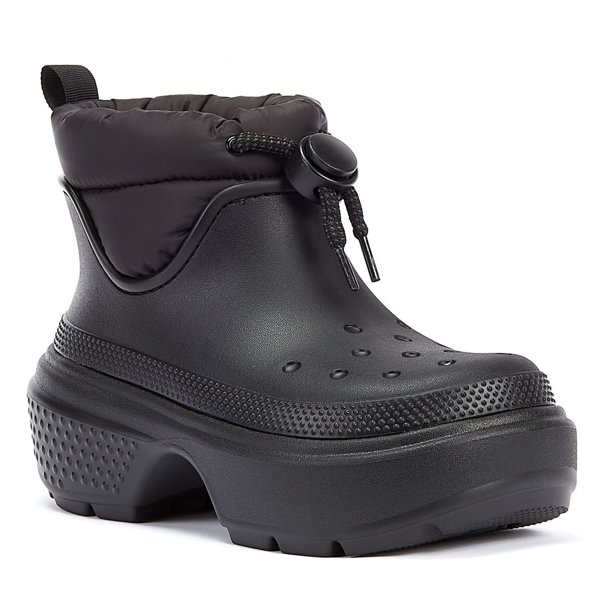 Crocs Stomp Puff Boot Women's Black Boots