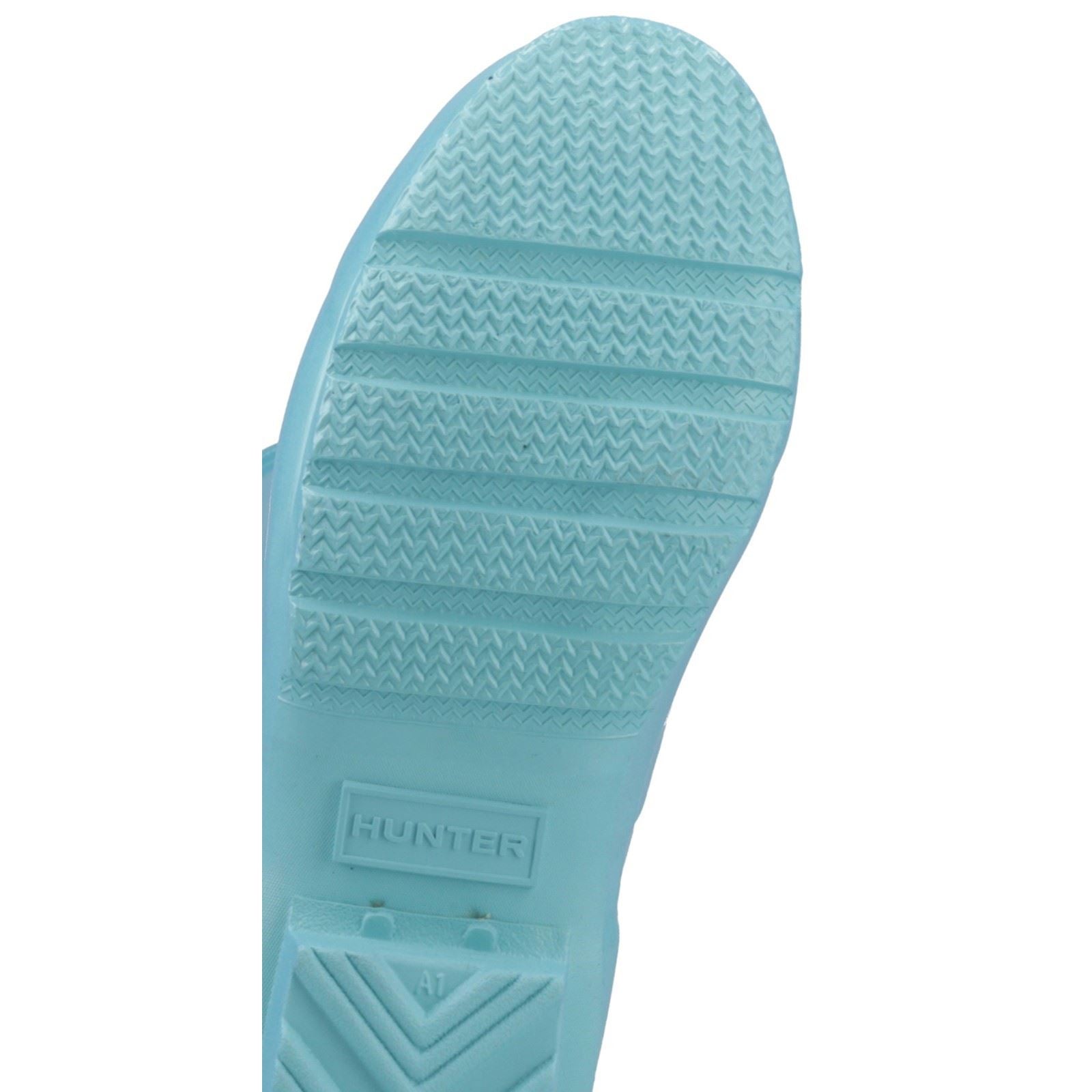 Hunter Original Nebula Rubber Pool Blue Wellington Boots