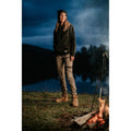 Hard Yakka 3056 Lace Leather Women's Wheat Safety Boots