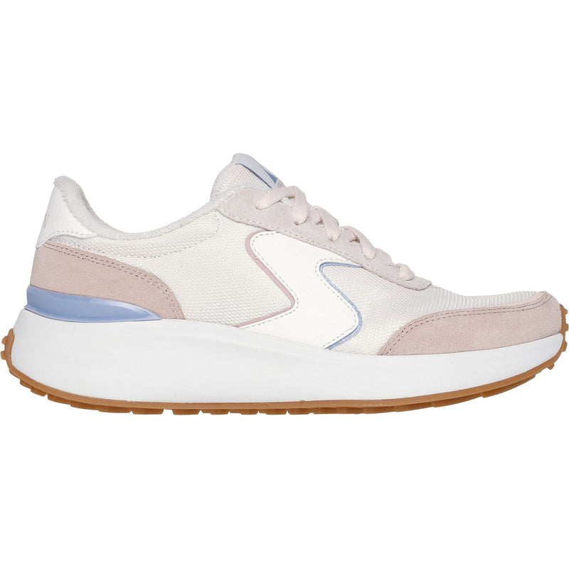 Skechers BLVD Retro Runner Leather Women's Light Pink/Purple Sneakers