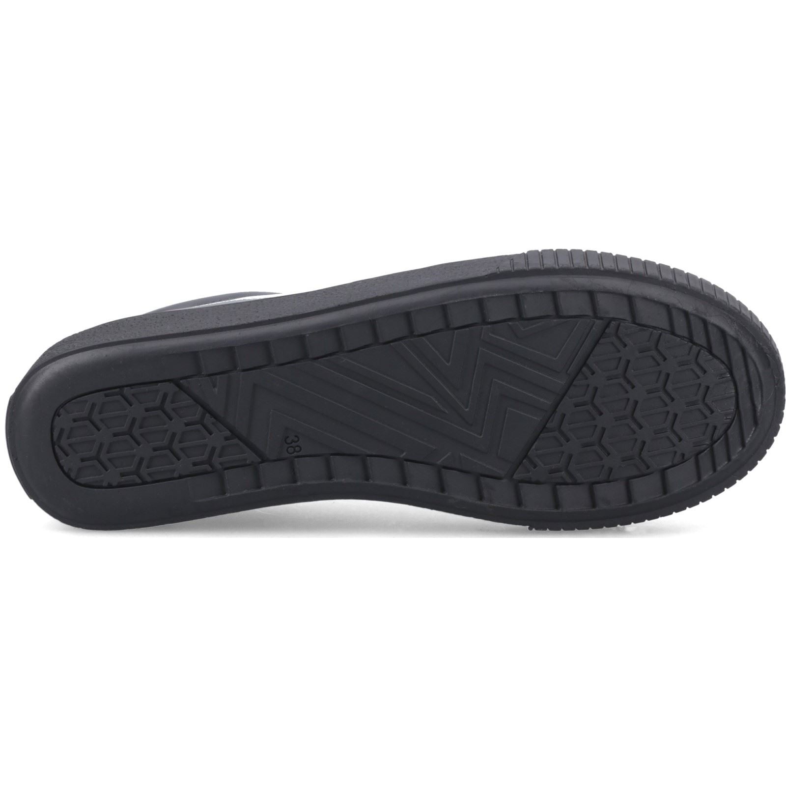 Hush Puppies Evelyn Lace Snr Leather Girl's Black Patent Lace-Up Shoes