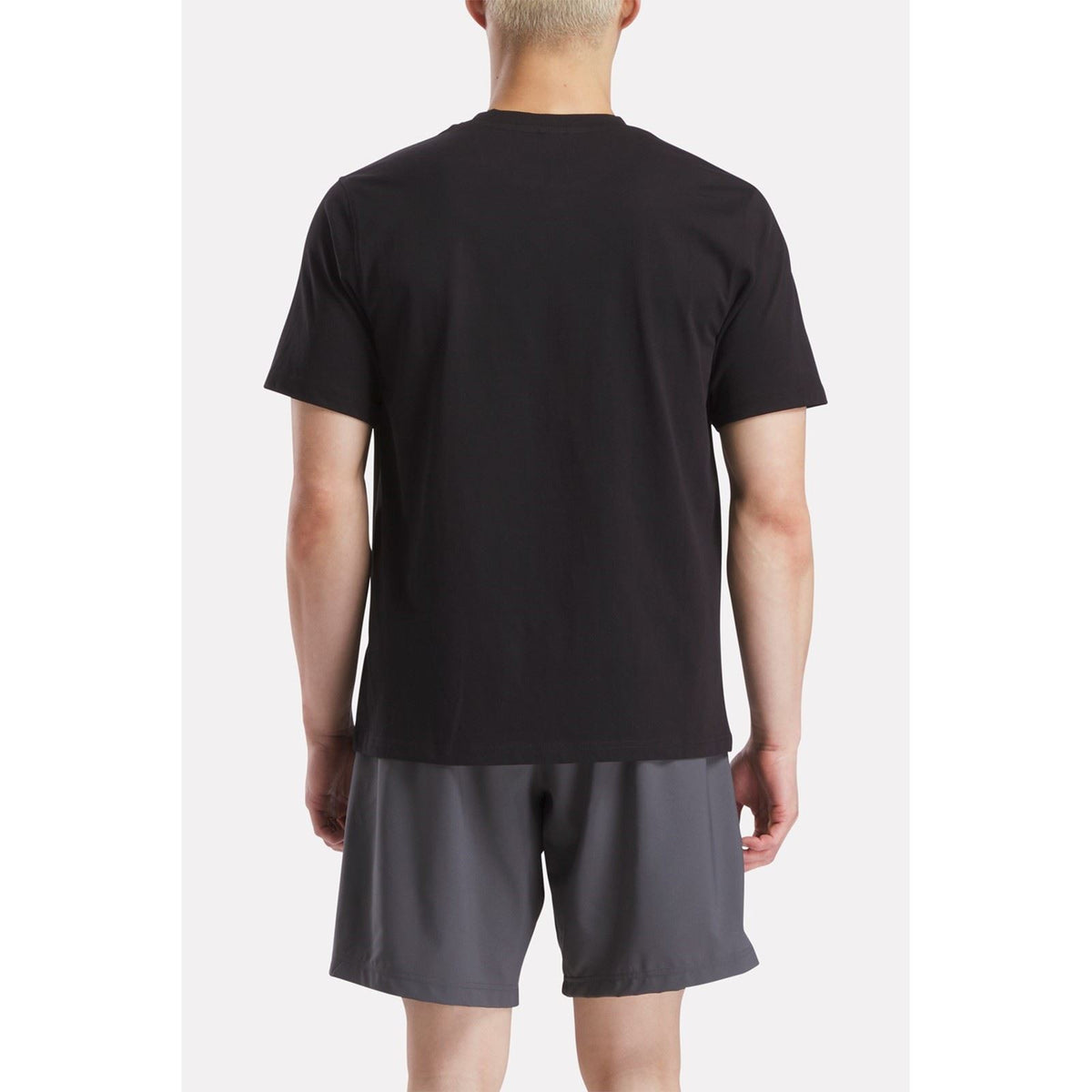 Reebok Cody Crew Neck Tee Cotton Men's Black Short Sleeve T-Shirts