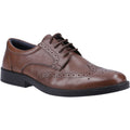 Hush Puppies Nolan Leather Men's Tan Brogues Shoes