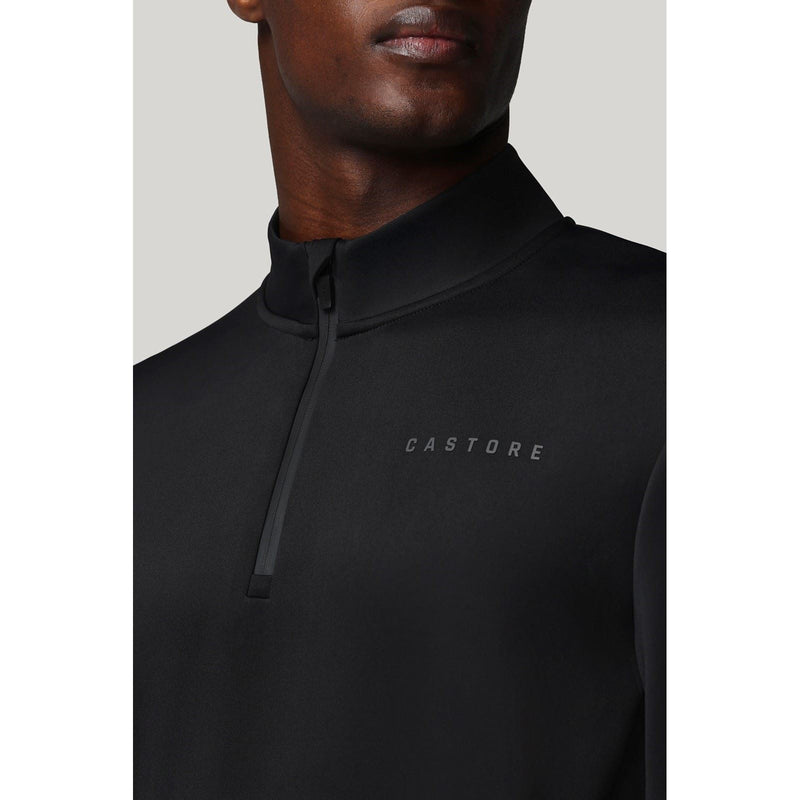 Castore Flex 1/4 Zip Men's Black Sweatshirt