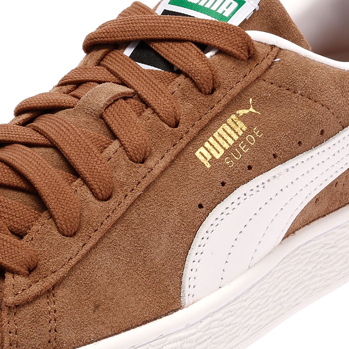 Puma Classic Suede Haute Coffee/White Sneakers