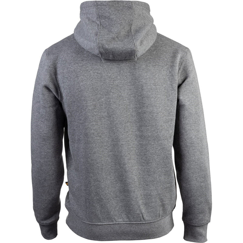 Caterpillar Trademark Cotton Men's Grey Hooded Sweatshirt