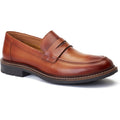 Base London Ivey Leather Men's Burnt Tan Loafers