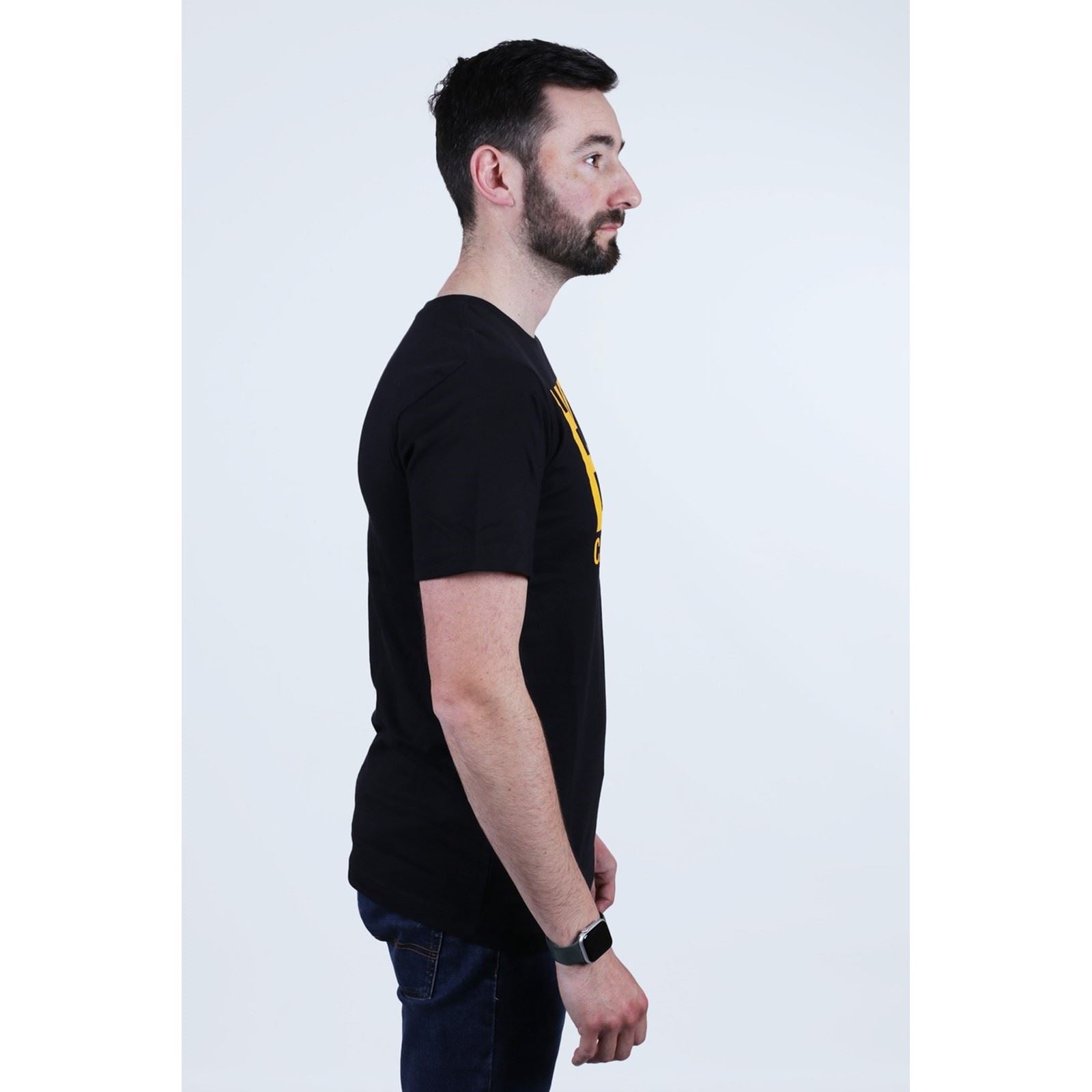 Caterpillar Heavy Duty Cotton Men's Black T-Shirt