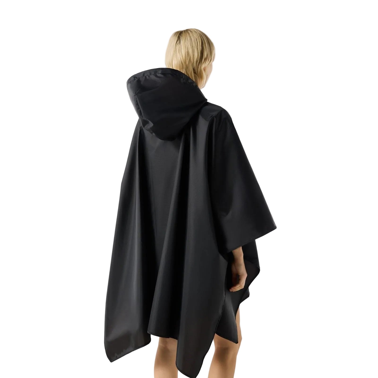 Hunter Hunter Packable Unisex Adults Black Rain Ponchos - One Size
