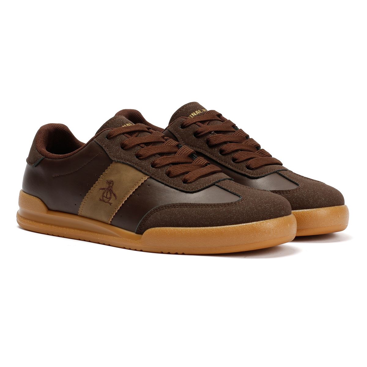 Penguin Giovanni Men's Chocolate Sneakers