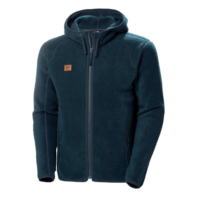 Helly Hansen Workwear Heritage Pile Hoodie Men's Blue Fleece Jacket