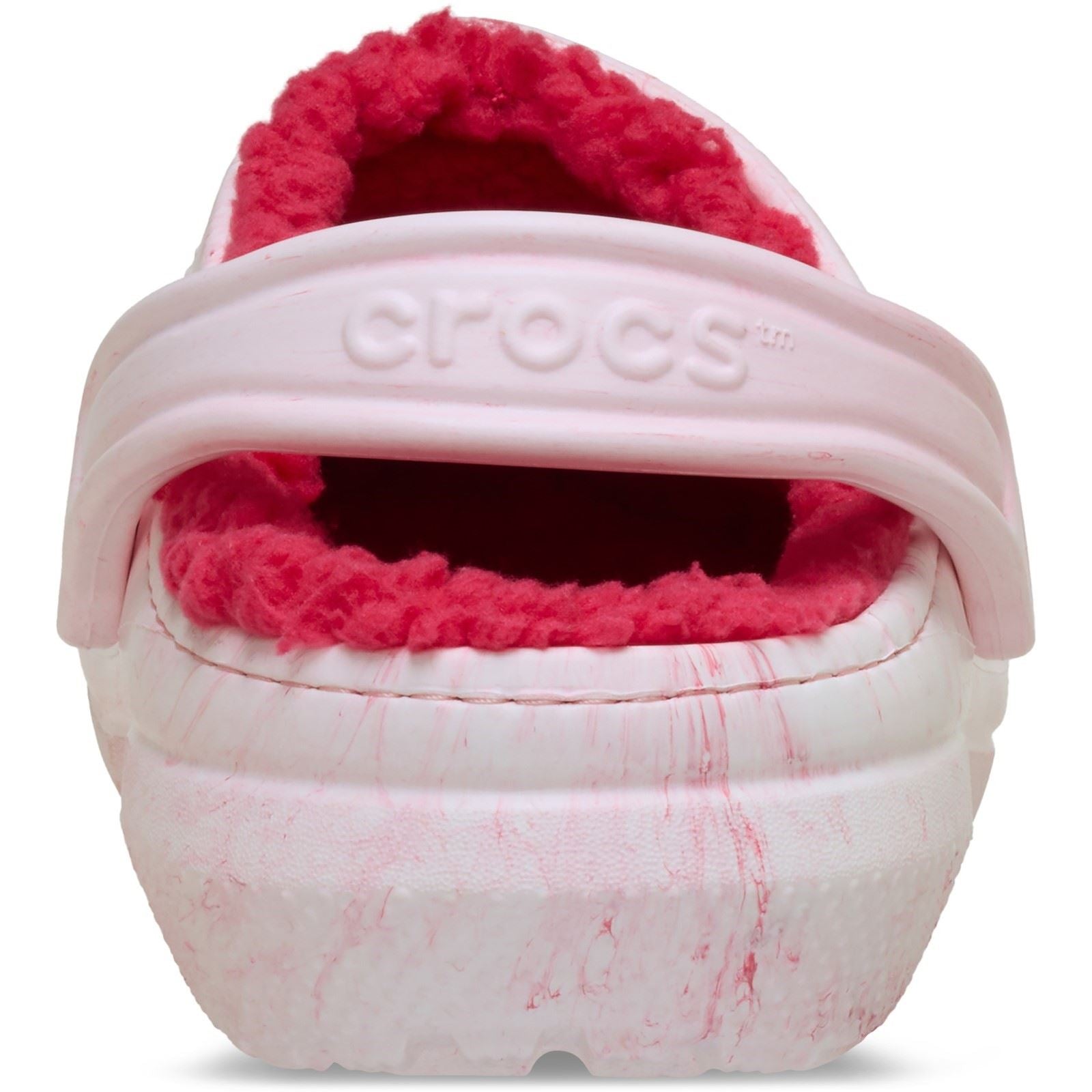 Crocs Classic Lined Clog Thermoplastic Women's Powder Pink Clogs