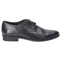 Hush Puppies Ollie Cap Toe Leather Men's Black Lace-Up Shoes