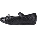 Hush Puppies Lottie Leather Girls's Black Ballet Flats