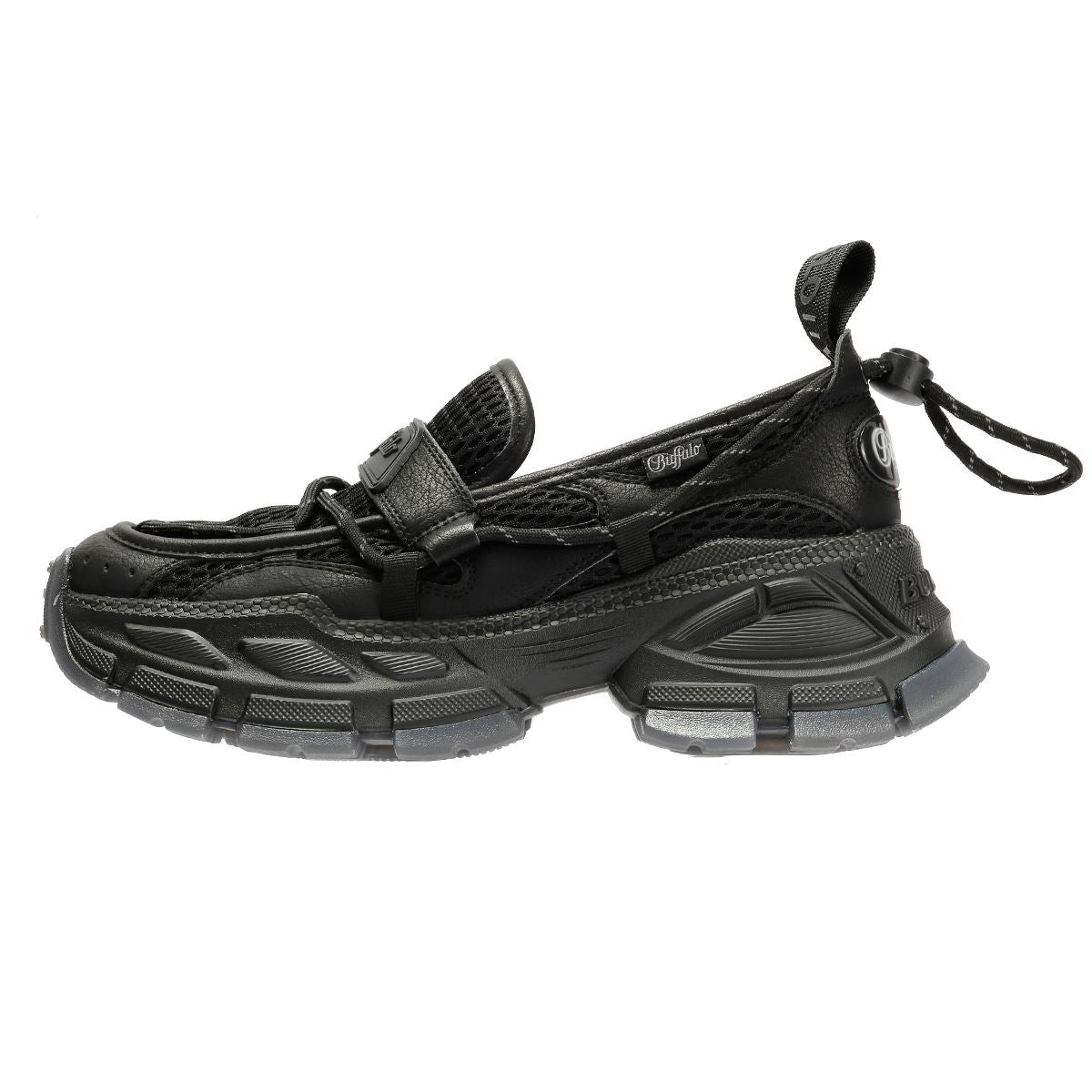 Buffalo Loafer TEC Women's Black Loafers