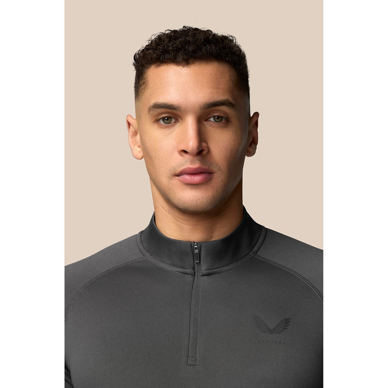 Castore Adapt Training 1/4 Zip Top Synthetic Men's Grey