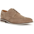 Dune Stanford Suede Men's Beige Brogues Shoes