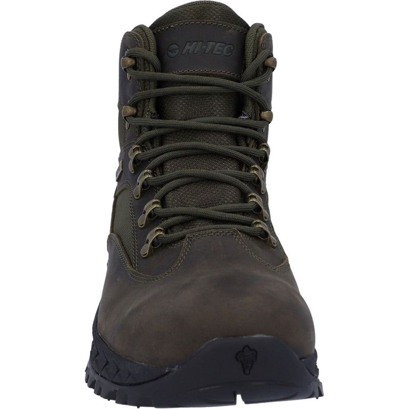 Hi-Tec Euro Trail Leather Men's Khaki Hiking Boots