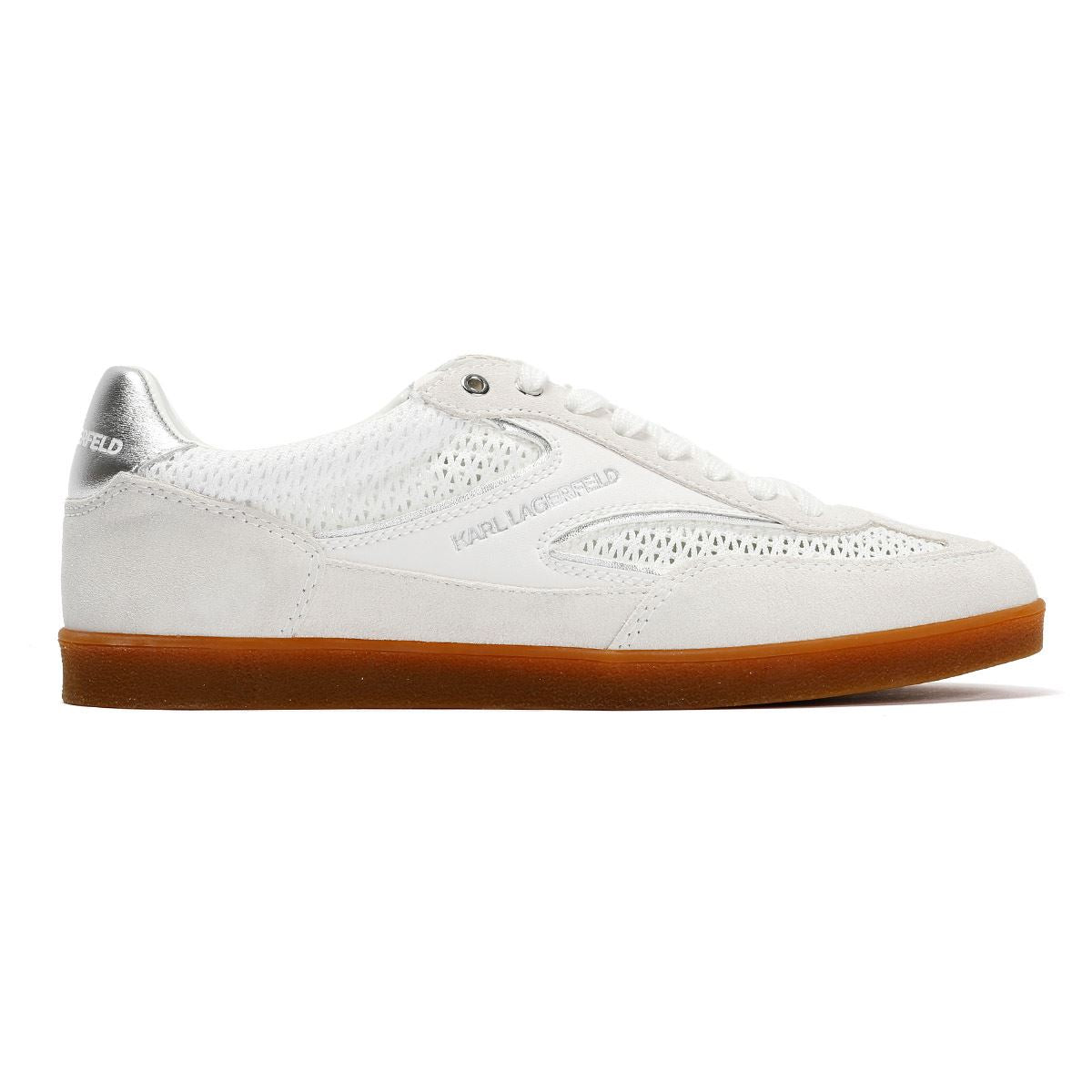 Karl Lagerfeld Kandidate Mesh Mix Women's White Sneakers