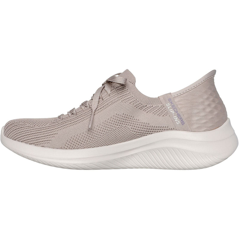 Skechers Ultra Flex 3.0 Brilliant Path Textile Women's Taupe Sneakers