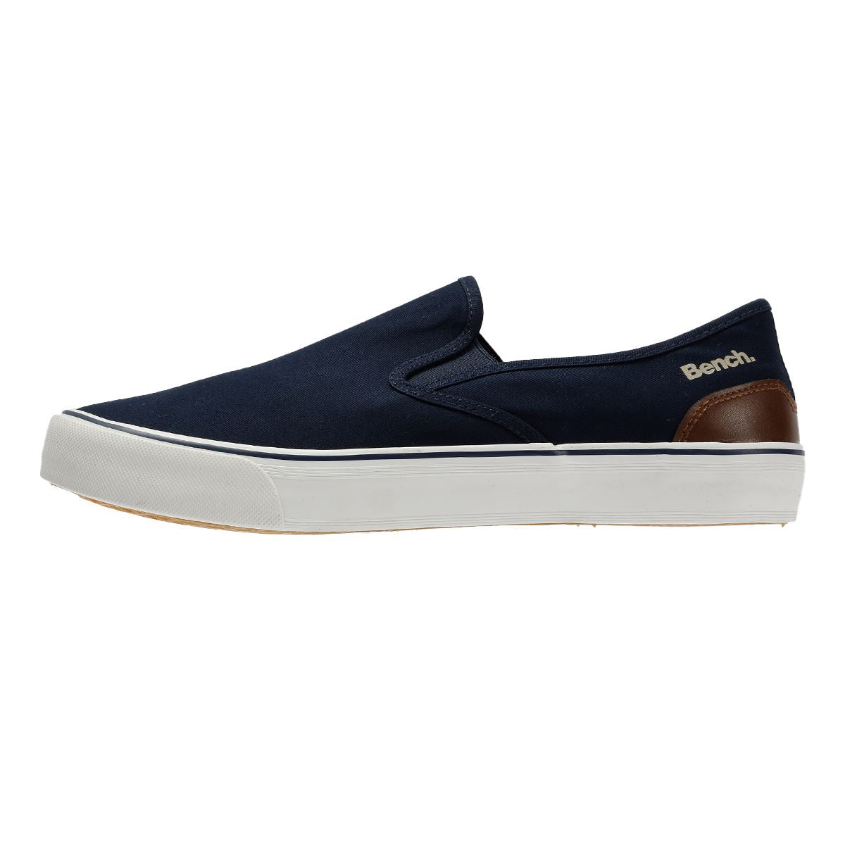 Bench Dalton Canvas Slip On Men's Navy Sneakers