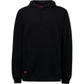 Hard Yakka Brushed Fleece Synthetic Men's Black Hooded Sweatshirt