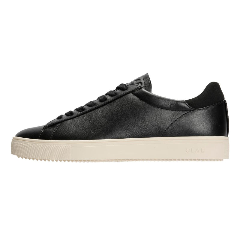 Clae Bradley Milled Leather Men's Black Sneakers