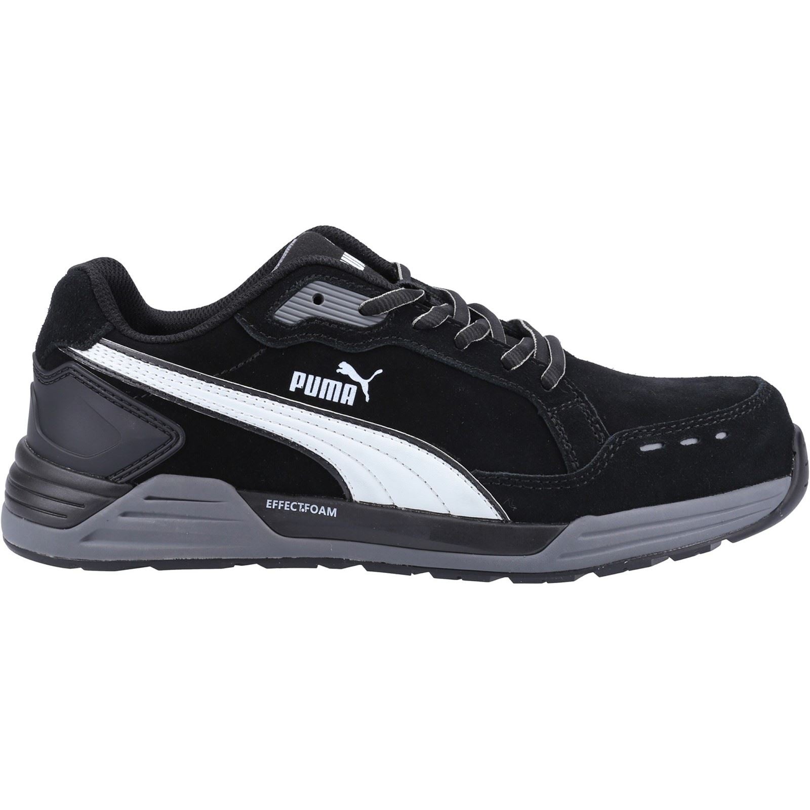 Puma Safety Airtwist Low S3 Suede Black Safety Sneakers