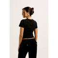 Juicy Couture Impact Juicy Logo Cotton Women's Black T-Shirt