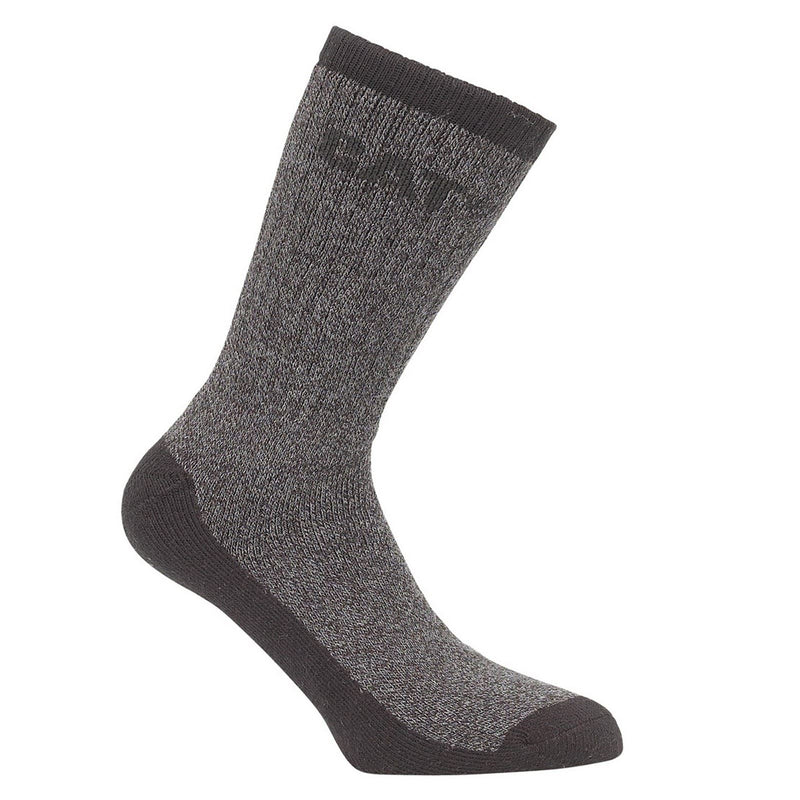 Caterpillar CAT Thermo Cotton Unisex Adults Black Socks - Calf