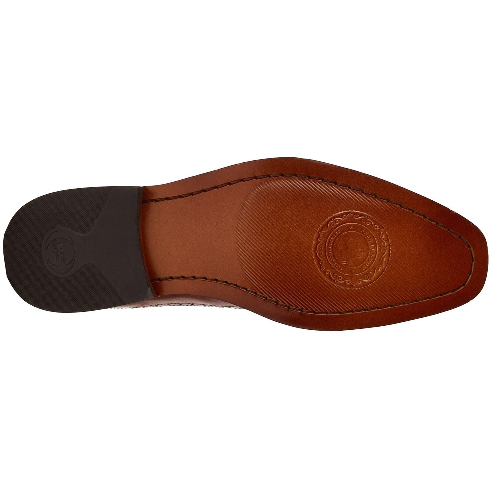 Base London Havisham Leather Men's Tan Derby Shoes