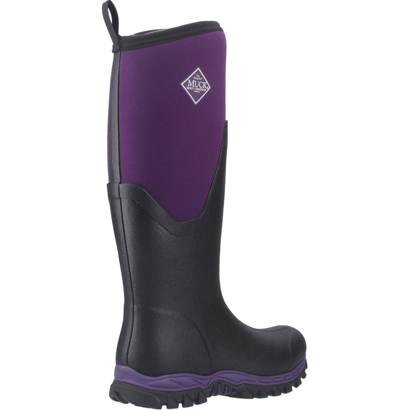 Muck Boots Arctic Sport II Tall Rubber Women's Black/Acai Winter Knee High Boots