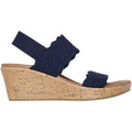 Skechers Beverlee Timeless Touch Textile Women's Navy Sandals