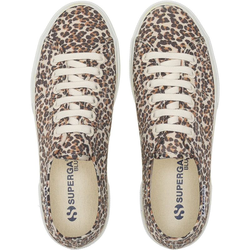 Superga 2740 Leopard Print Canvas Women's Leopard Sneakers