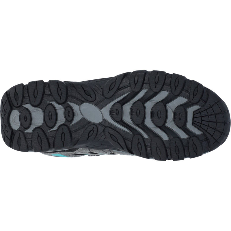 Hi-Tec Corzo Mid PU Suede Women's Graphite Grey/Dark Red Hiking Boots