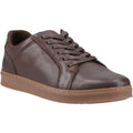 Hush Puppies Madden Leather Men's Coffee Sneakers