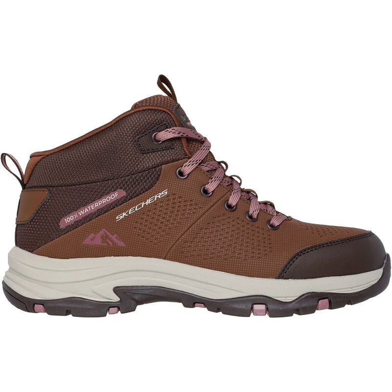 Skechers Trego Trail Destination Synthetic Women's Brown/Multi Hiking Boots