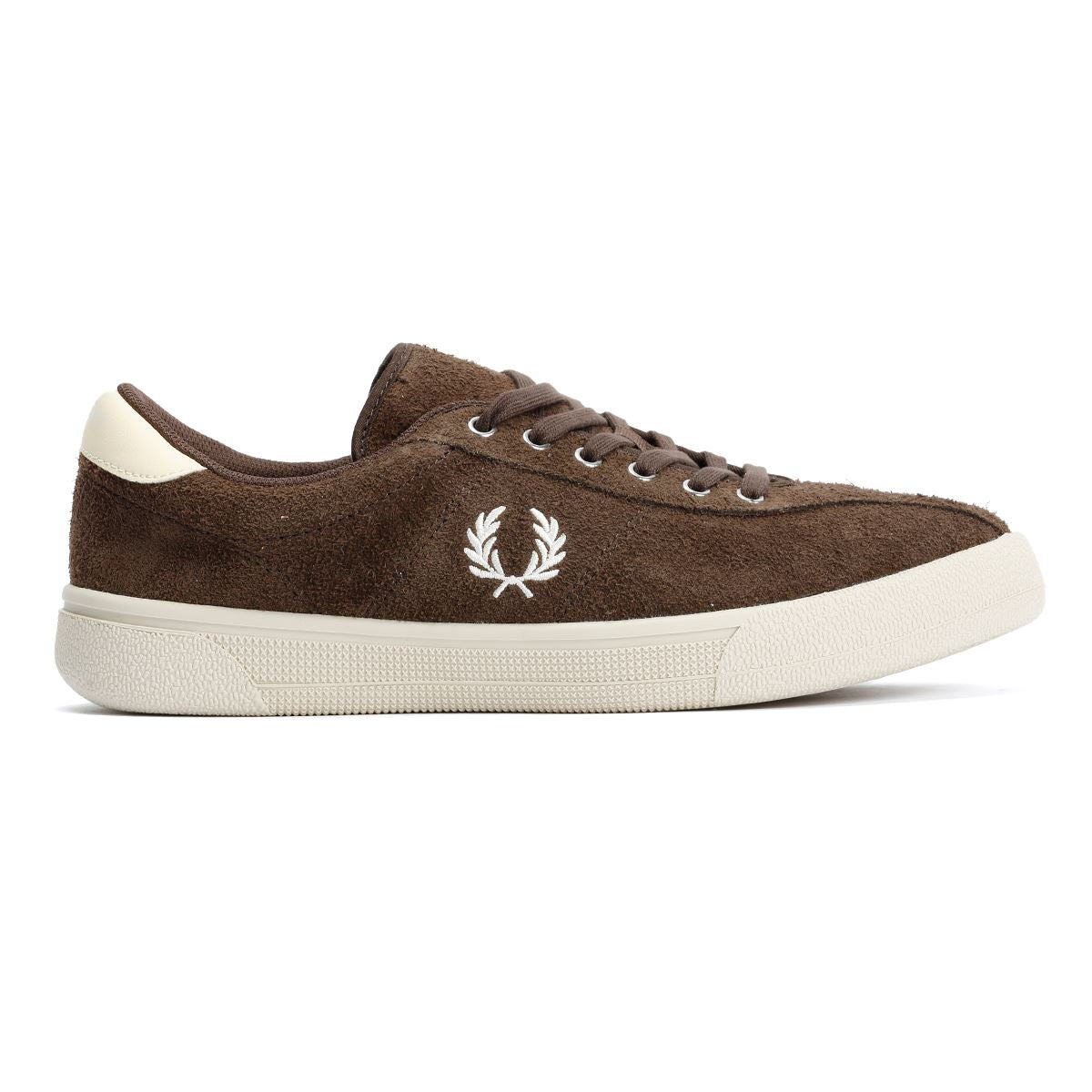 Fred Perry Tennis Shoe Suede Men's Tobacco/Ice Cream Sneakers